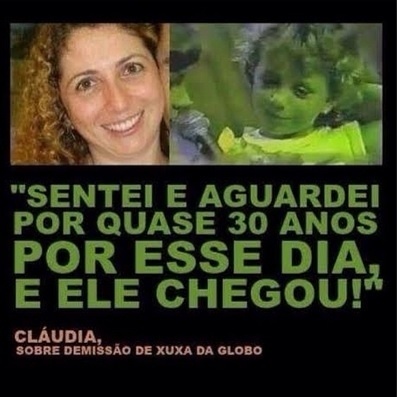 Até a verdadeira Claudia entrou nos memes. Essa montagem traz uma foto que seria de Claudia adulta, mas a identidade da verdadeira Claudia permanece um mistério