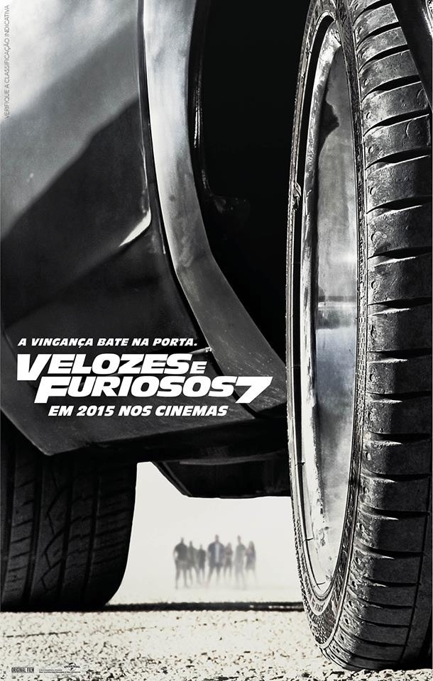 Pôster de "Velozes e Furiosos 7" - Divulgação