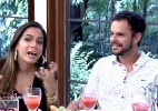 Adrilles diz para Anitta que ela o ignorou no "BBB15": "Nem olha para mim" - Reprodução / TV Globo