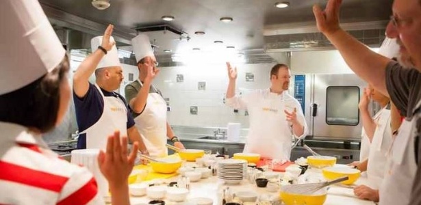 Os participantes do "Top Chef" irão competir em alto-mar - Divulgação/Celebrity Cruises