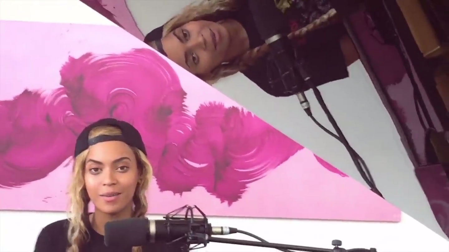 Beyoncé em cena do clipe de 