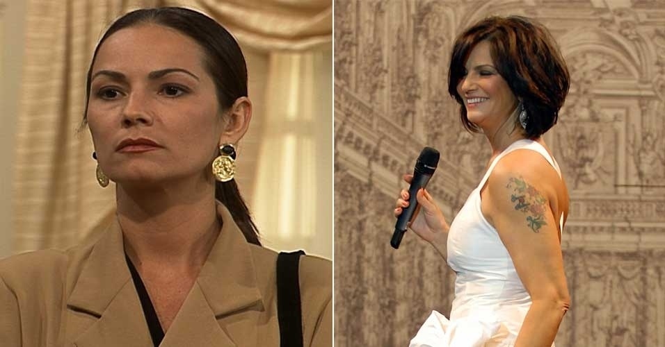 Modelos que fazem novelas - Luiza Brunet - Reprodução/Divulgação/TV Globo