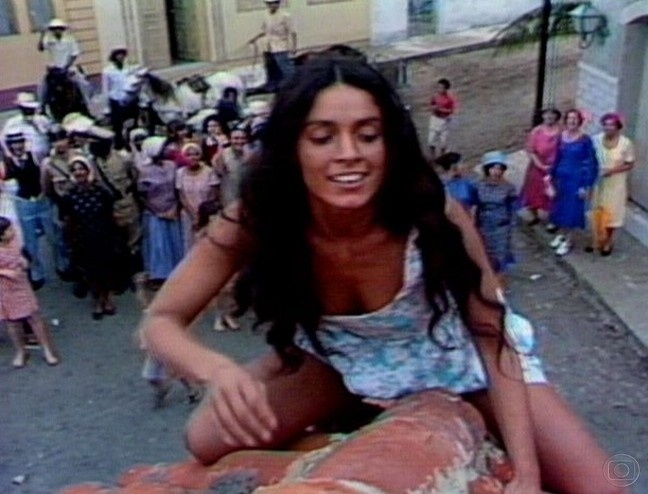 Sonia Braga em "Gabriela"