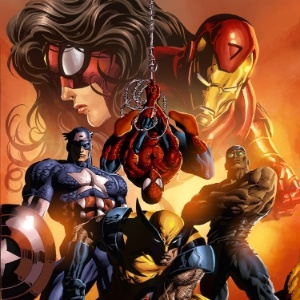Super-heróis da Marvel nos traços do brasileiro Mike Deodato - Reprodução