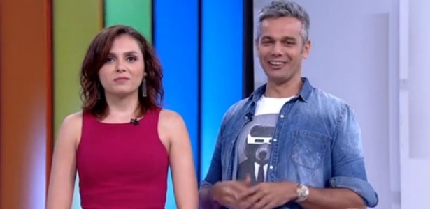 Desde o início de abril, Mônica Iozzi apresenta o Vídeo Show com Otaviano Costa 