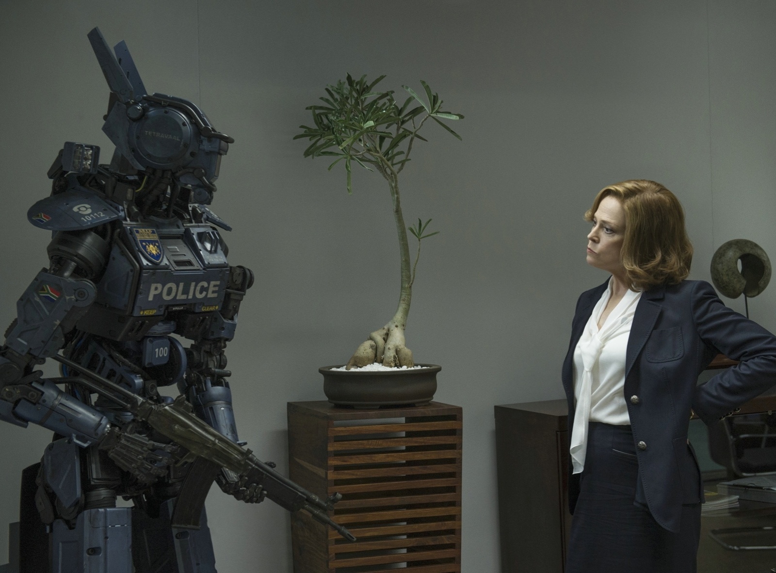 Cena de "Chappie" - Divulgação