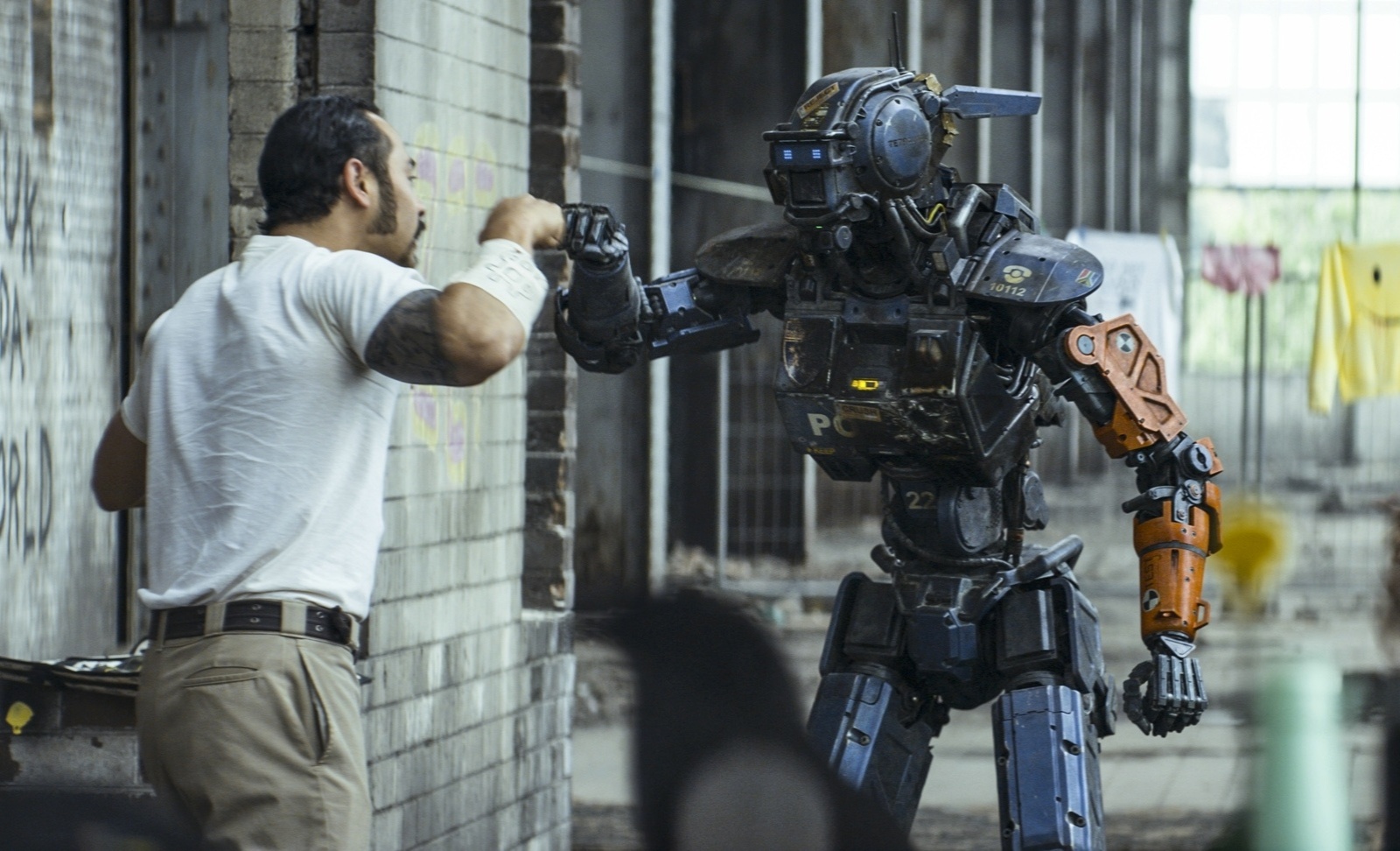 Cena de "Chappie" - Divulgação