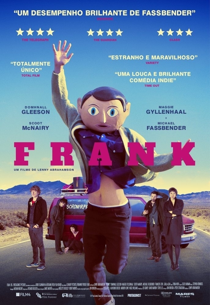 Pôster de "Frank" - Divulgação
