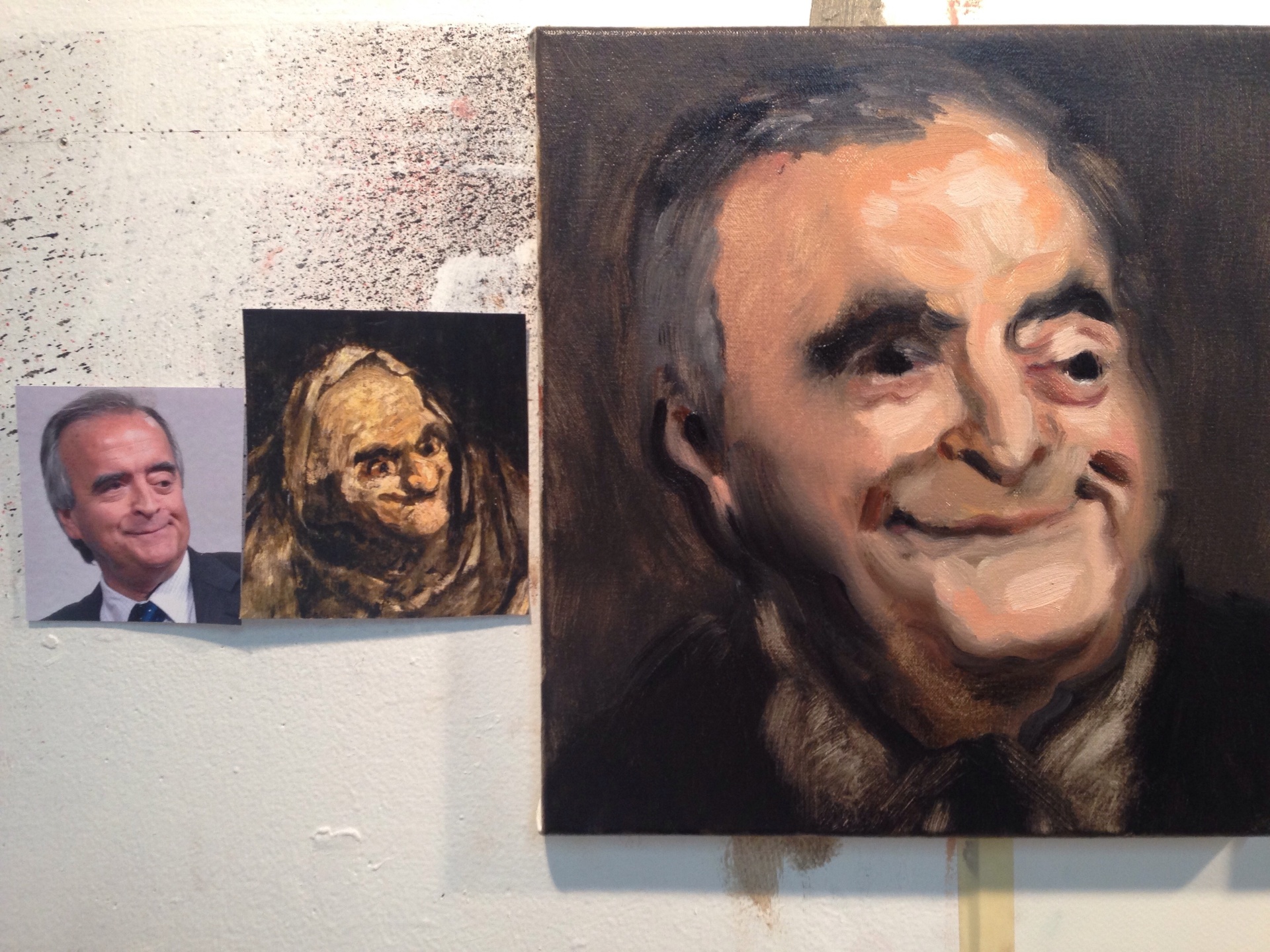 Artista plástico em NY pinta retrato de Cerveró da Lava Jato - Divulgação