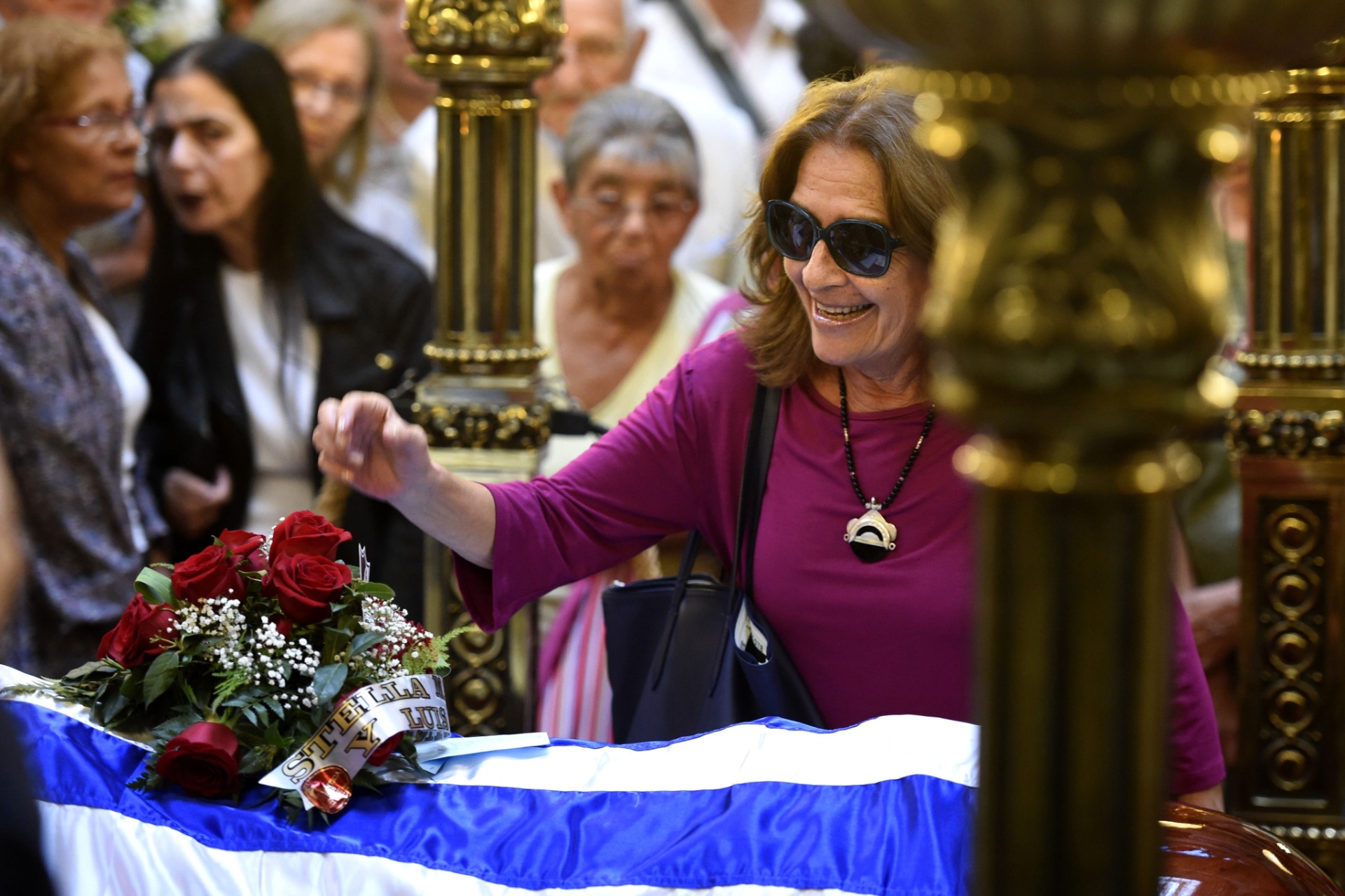 Velório do escritor uruguaio Eduardo Galeano - Nicolás Celaya/Xinhua