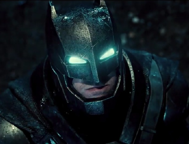 Ben Affleck como Batman, em cena do filme "Batman vs Superman: A Origem da Justiça" - Reprodução