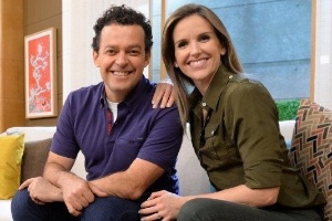 Fernando Rocha e Mariana Ferrão estão com novo cenário no "Bem Estar" - Divulgação - Divulgação