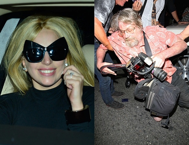 Fotógrafo quase é atropelado por motorista de Lady Gaga em Los Angeles