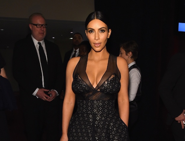 A atriz Kim Kardashian vai a evento em Nova York, nos Estados Unidos - Getty Images