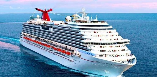 O cruzeiro gótico será realizado no navio Carnival Dream - Divulgação/Carnival Cruise Lines