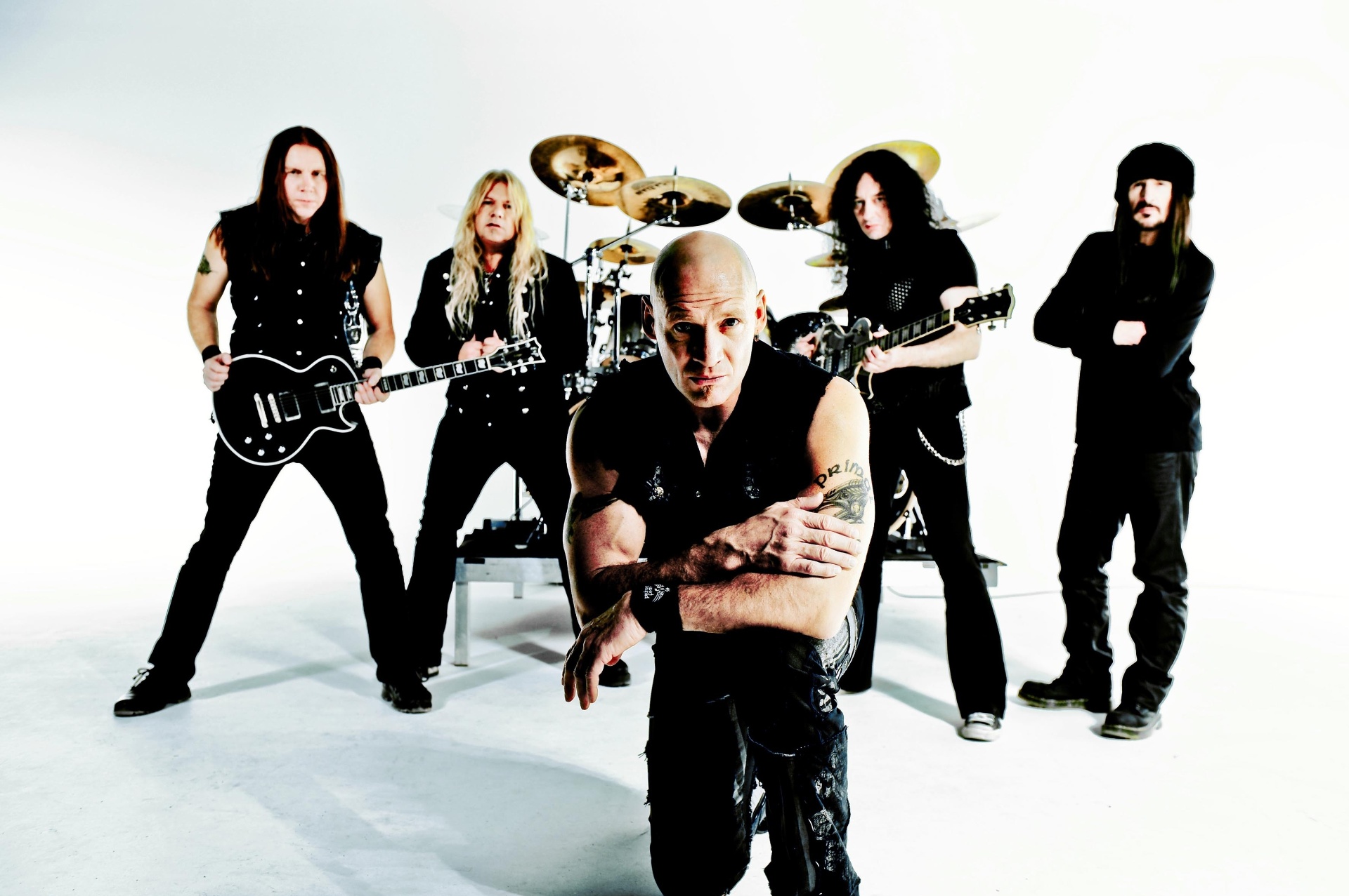 PRIMAL FEAR - SÁBADO (25), ÀS 13h05 - A banda alemã tem o brasileiro Aquiles Priester na bateria - Divulgação