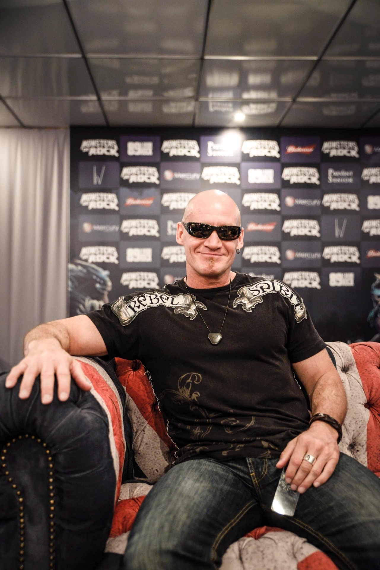 25.abr.2015 - O vocalista após Ralf Scheepers após conceder entrevista ao UOL - Rafael Roncato/UOL