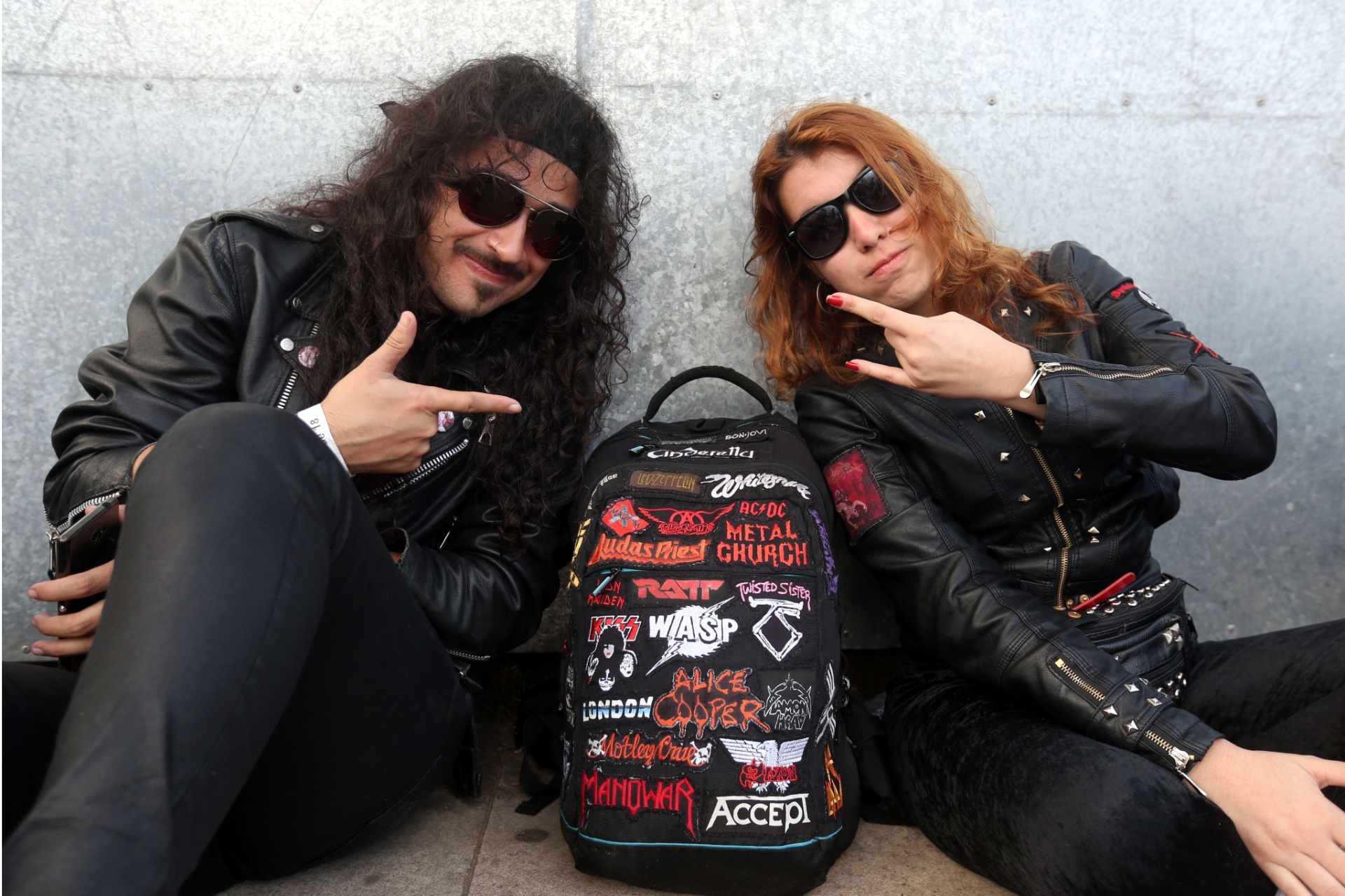 26.abr.2015 - Fãs aguardam abertura dos portões do Anhembi, para o 2º dia de festival Monster of Rock - Ricardo Matsukawa / UOL