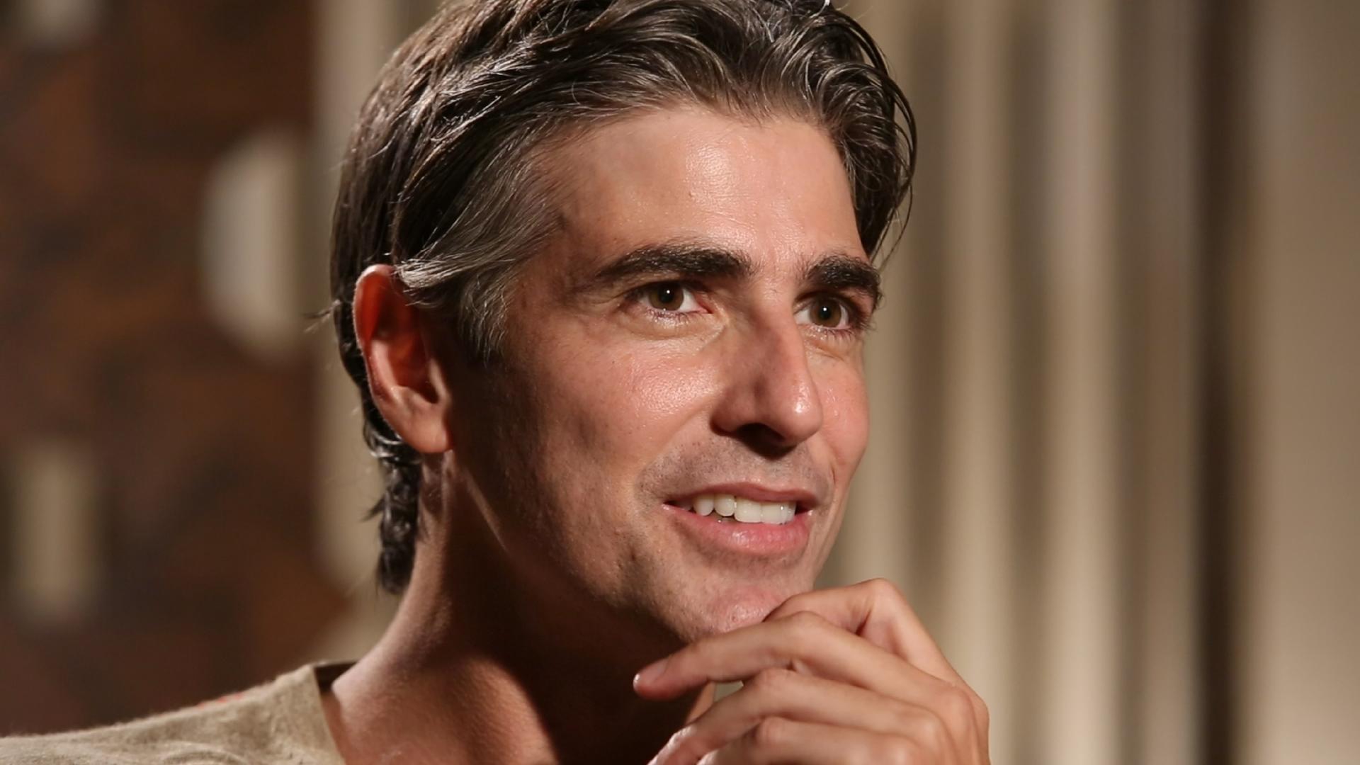 O ator Reynaldo Gianecchini participa do programa "Grandes Atores", do Canal Viva - Canal Viva/Divulgação