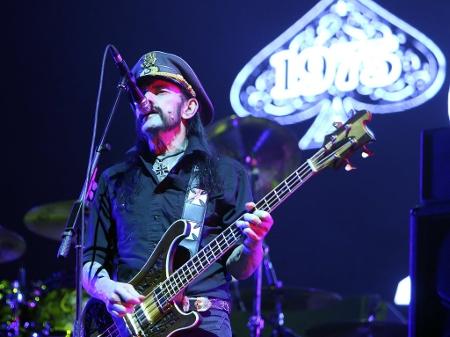 Lemmy Kilmister com o Motörhead no Brasil - Rodolfo Buhrer/UOL/Folhapress