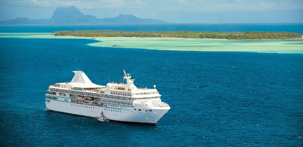 A Paul Gauguin Cruises é uma das empresas que viajam pelo arquipélago - Divulgação/Paul Gauguin Cruises