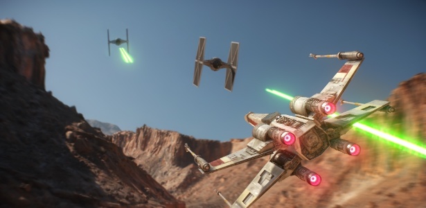 Batalhas online de "Star Wars: Battlefront" recriam cenas épicas da saga espacial - Divulgação