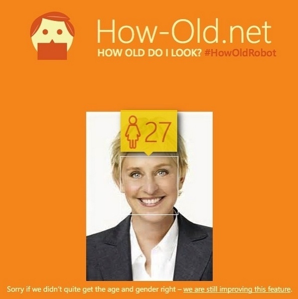 Ellen DeGeneres comemorou estar aparentando 27 anos quando na verdade está com 57