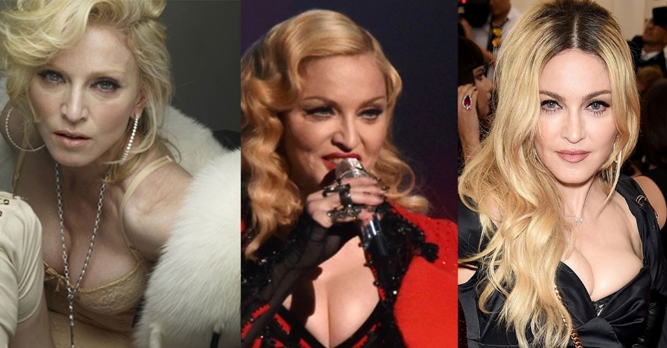 04.maio.2015 - Madonna apareceu rejuvenescida no baile Met2015, em Nova York