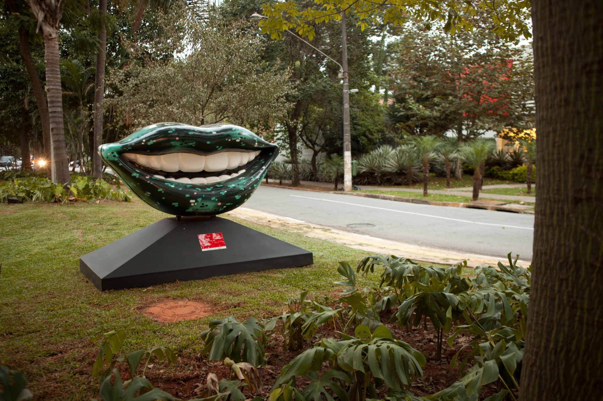 Obra da exposição "Sorriso para Todos" - Divulgação