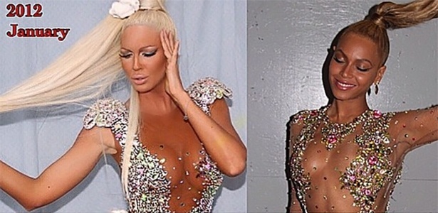 Jelena Karleusa acusa Beyoncé de imitar suas roupas - Reprodução/Instagram/@karleusastar