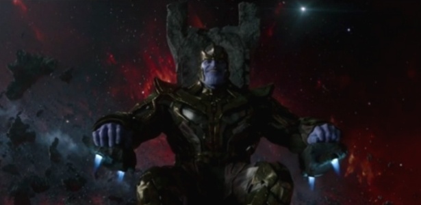 Thanos, em cena de "Vingadores: Era de Ultron" - Reprodução