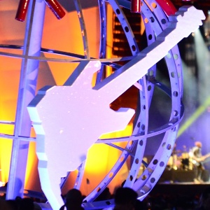 9.mai.2015 - Rock in Rio Las Vegas que começou neste fim de semana e segue até o próximo. Sepultura e Ivete Sangalo estão entre os artistas brasileiros que irão se apresentar no palco principal - Frederic J. Brown/AFP
