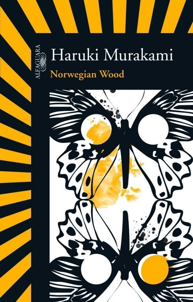 Capa do livro "Norwegian Wood", de Haruki Murakami, lançado no Brasil pela Alfaguara