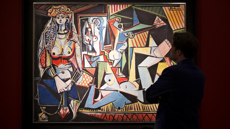 O quadro "As  Mulheres de Argel", de Pablo Picasso - Darren Ornitz/Reuters - Darren Ornitz/Reuters
