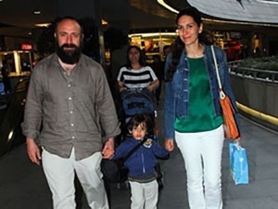 Os protagonistas de "Mil e Uma Noites", Bergüzar Korel (Sherazade) e Halit Ergenç (Onur), são casados na vida real e têm um filho, Ali