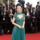 13.mai.2015 - A atriz chinesa Zhao Tao posa para fotos na sua chegada ao Festival de Cannes 2015 - Guillaume Horcajuelo /EFE