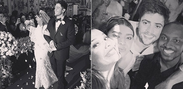14.mai.2015 - Fernanda Souza, uma das madrinhas do casamento, faz homenagem a Preta Gil e Rodrigo Godoy em seu Instagram