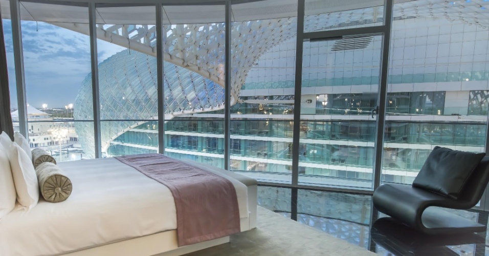 Preta Gil e Rodrigo Godoy podem pegar um quarto com uma grande vista no Viceroy Yas Island, em Abu Dhabi