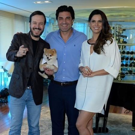 Celso Zucatelli, Edu Guedes e Mariana Leão apresentam o "Melhor Pra Você", da RedeTV! - Francisco Cepeda/AgNews