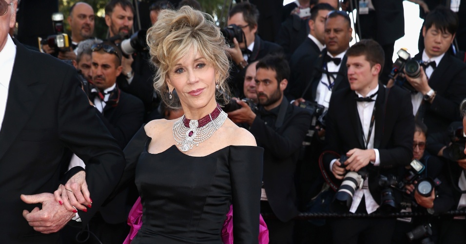 20.mai.15 - Jane Fonda em Cannes