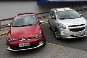 Carros Na Web - Comparativo Entre Fiat Doblo, Chevrolet Spin e Volkswagen  SpaceFox, PDF, Eixo