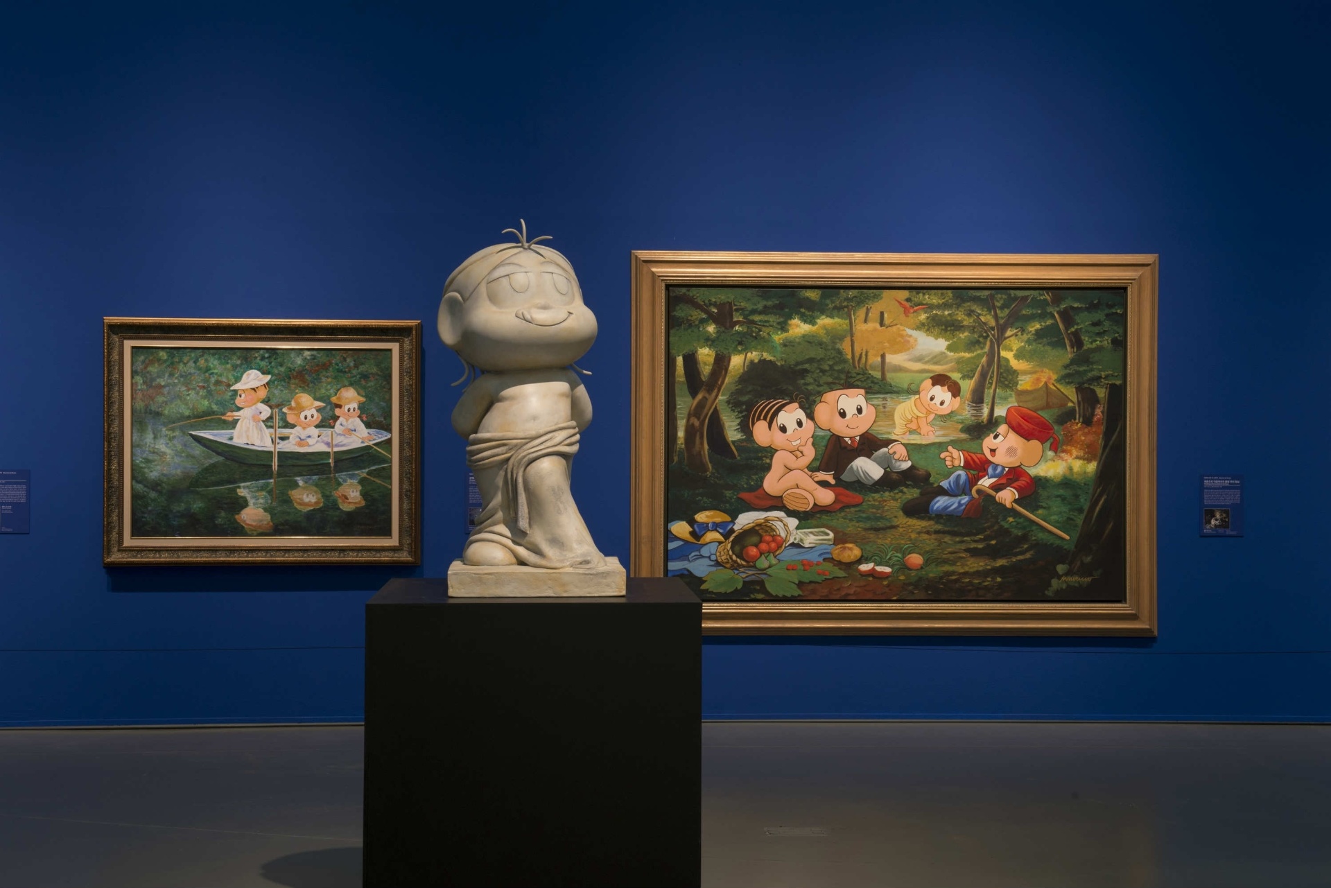 No dia 27 de maio, Mauricio de Sousa participará do vernissage que contará também com a presença de sua filha Mônica Sousa, inspiradora da personagem mais famosa dos quadrinhos brasileiros - Divulgação