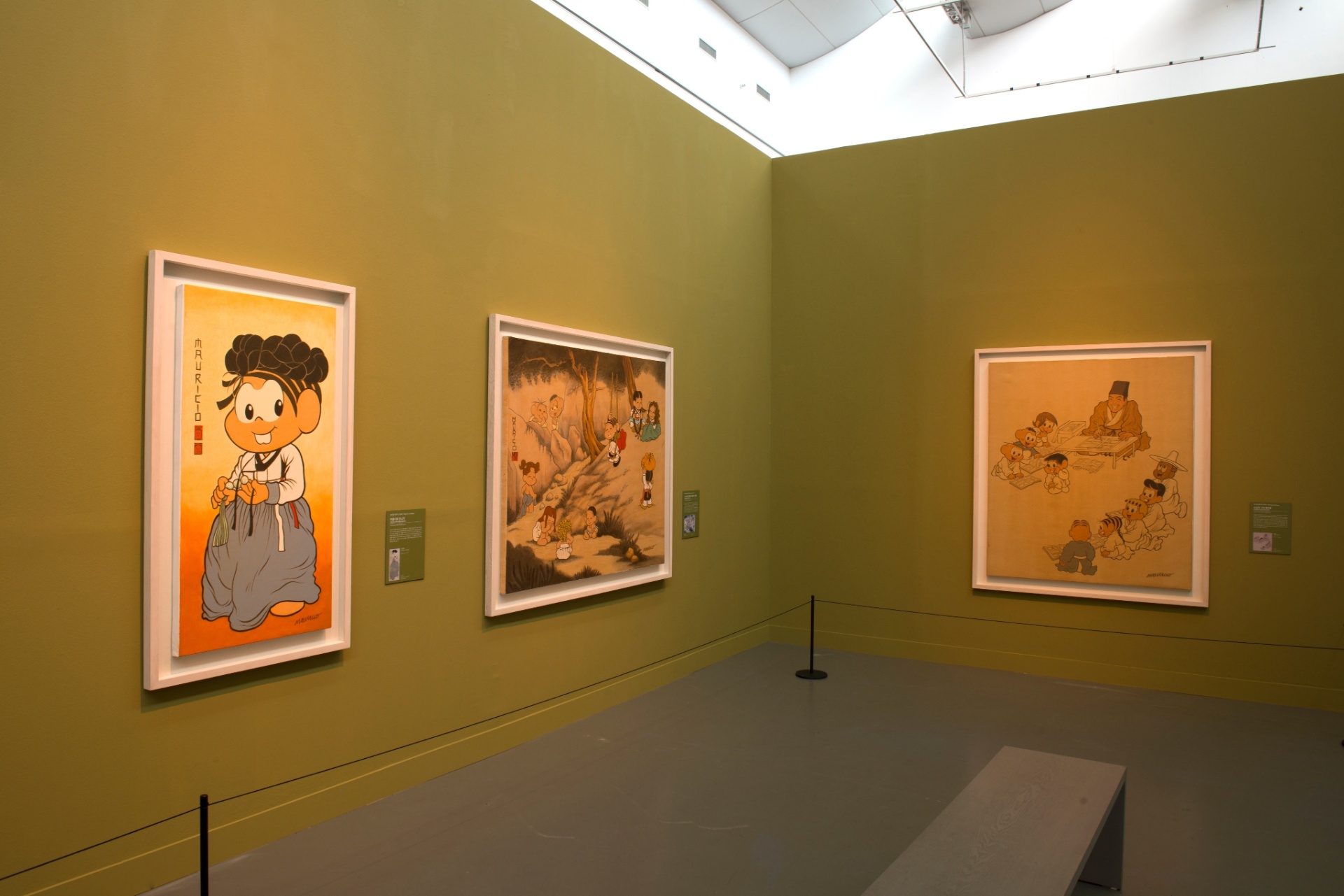 Outro destaque são as releituras de obras de arte mundialmente reconhecidas de artistas como Leonardo da Vinci, Michelangelo, Monet, Van Gogh - Divulgação