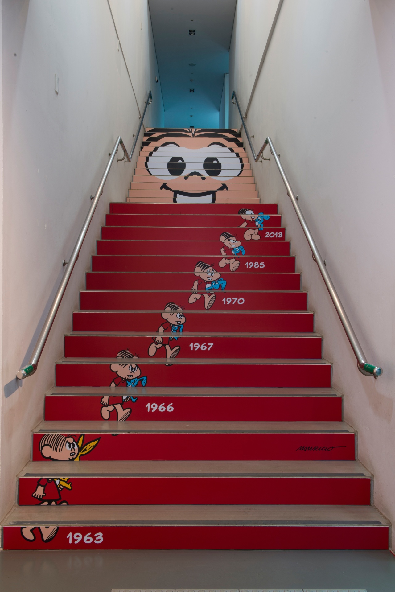 Para Mauricio de Sousa, o objetivo da exposição é realizar um trabalho educativo fazendo com que os visitantes, especialmente as crianças, se sintam dentro de uma grande sala de aula e aprendam brincando com a história da arte - Divulgação