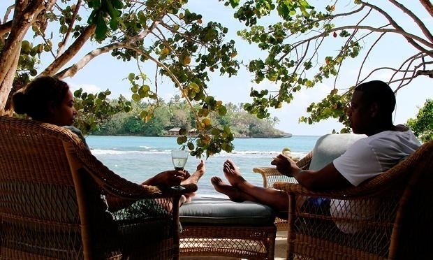 Beyoncé e Jay-Z celebraram os quatro anos de casamento com uma nova lua de mel, desfrutada pelo casal em São Bartolomeu, no Caribe