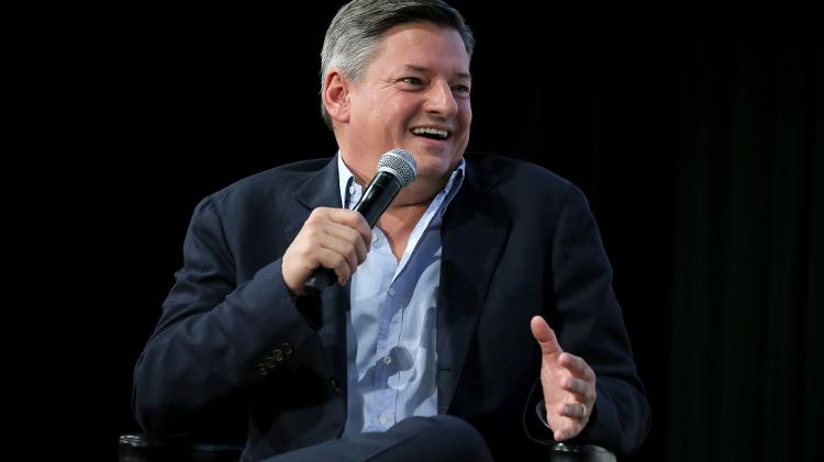 Ted Sarandos, co-CEO da Netflix, durante evento em Cannes