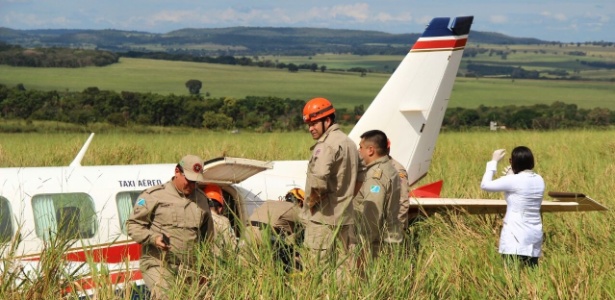 Avião com Angélica e Luciano Huck faz pouso forçado em Mato Grosso do Sul
