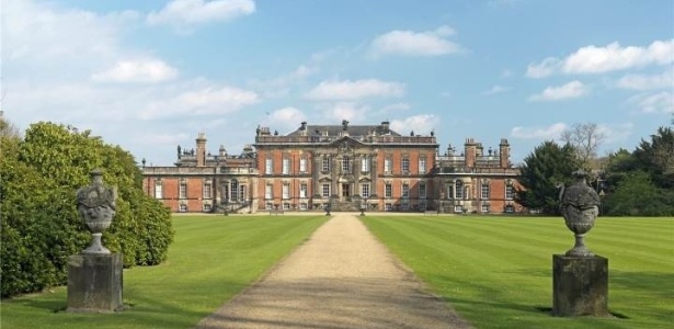 Fachada da mansão Wentworth Woodhouse, considerada a maior casa do Reino Unido - Divulgação/Wentworth Woodhouse