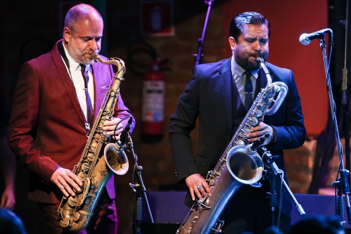 26.mai.2015 - Shows de Sharon Jones ao lado da banda Dap-Kings, em São Paulo - Manuela Scarpa/Photo Rio News