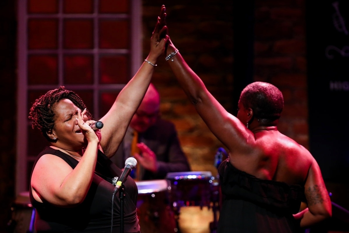 26.mai.2015 - Shows de Sharon Jones ao lado da banda Dap-Kings, em São Paulo - Manuela Scarpa/Photo Rio News